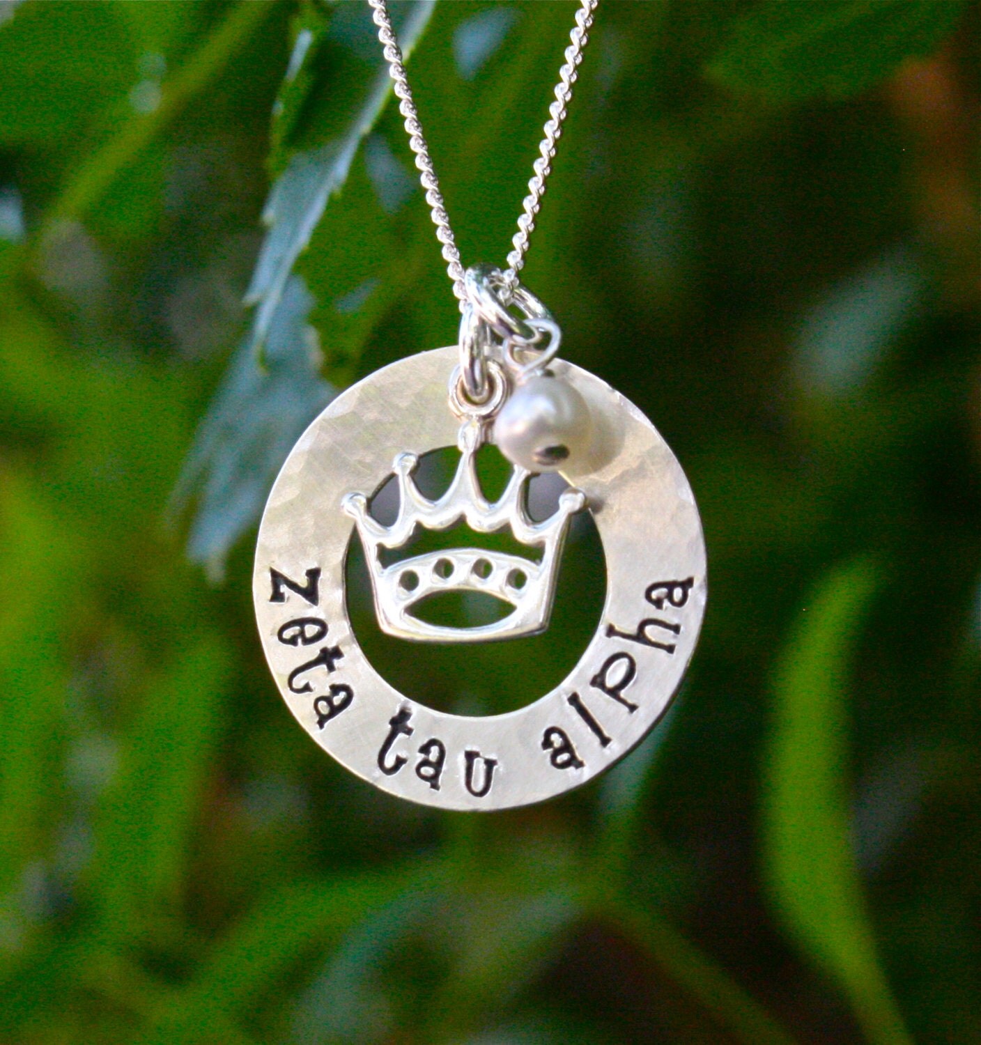 Zeta Tau Alpha Necklace Zeta Tau Alpha Jewelry Sorority