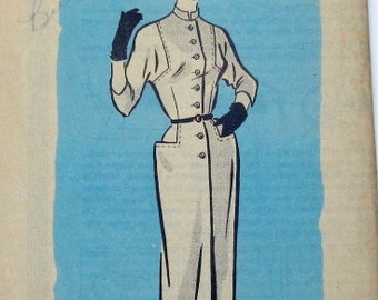 1940's Anne Adams Helmet Hat Pattern - Size 22