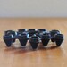 SALE ~ danish modern metal candle holder