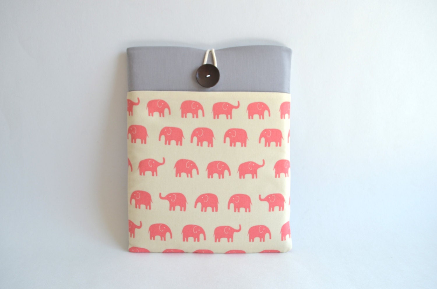 Laptop Sleeve Case Padded with Pocket Pink by bertiescloset