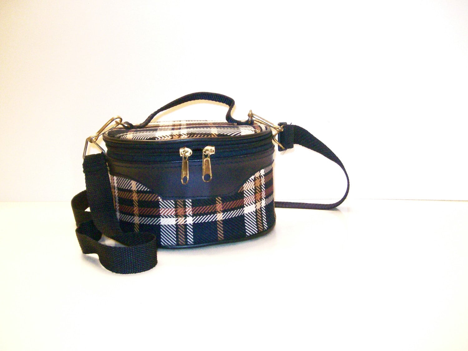 Mini Train Case. Box Crossbody Purse