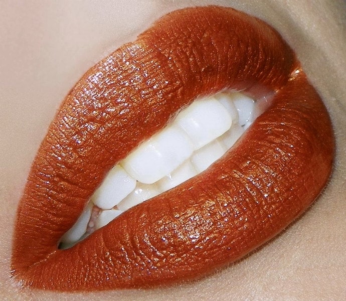 Burnt Orange Color Rich LipstickSpiced Pumpkin