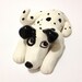Ceramic Dalmatian Dog Sculpture