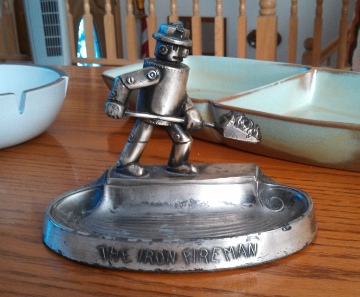 Vtg The Iron Fireman Coal Burning Furnace A.C. Rehberger