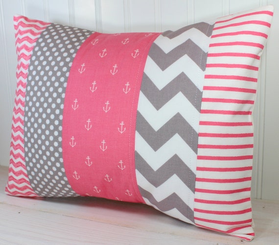 Nursery Pillow Cover Throw Pillow Cover Anchor Nursery