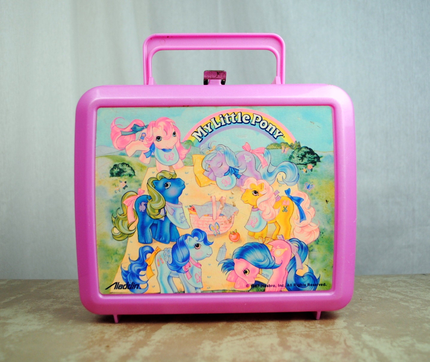 Vintage 1987 My Little Pony Lunch Box Aladdin