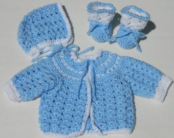 CROCHET SHELL STITCH BABY SWEATER – Only New Crochet Patterns