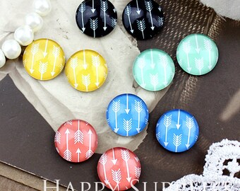 10pcs 12mm (MGC153) Handmade Photo Glass Cabochon