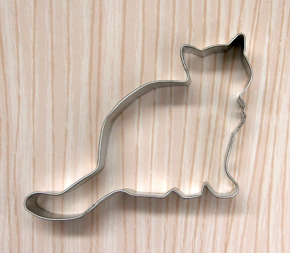 Cat Cookie Cutter / Kitten Cookie Cutter by sweetestelle on Etsy