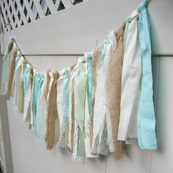 shabby chic tattered fabric garland shabby chic by hartranftdesign shabby chic tattered fabric garland shabby chic by hartranftdesign
