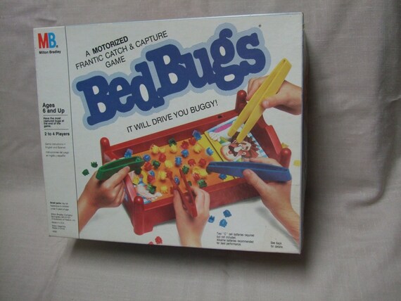 Bed Bugs Vintage Milton Bradley Game by trudysattic on Etsy