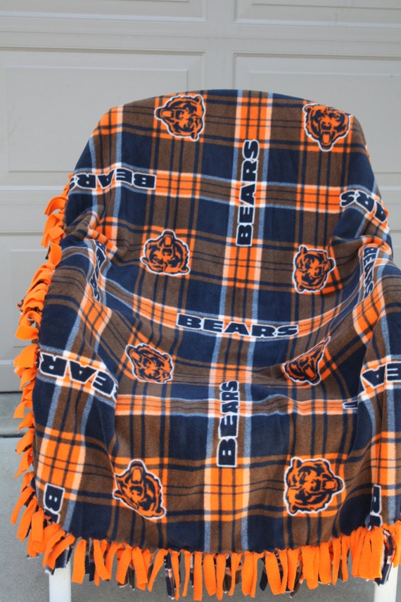 Chicago Bears Fleece Blanket/ Throw/ Lap Quilt/Baby Blanket