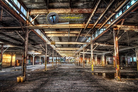 Canton Ohio Hercules Engine Plant Fine Art Photographic Print