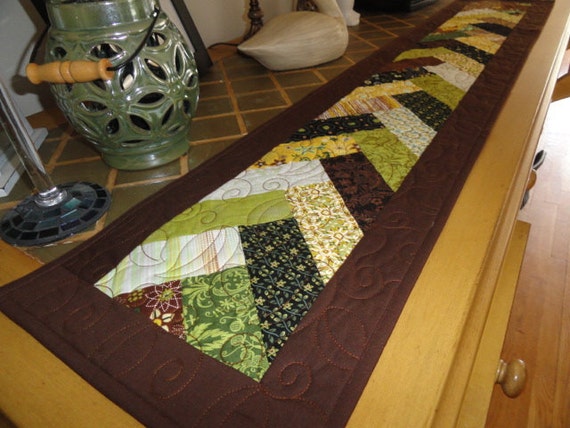 Quilted Braid Skinny Table Runner