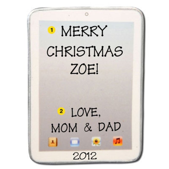 Ipad Christmas Ornament 