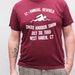 80s vintage maroon t-shirt, Cross Harbor swim team, soft and thin - Men's large