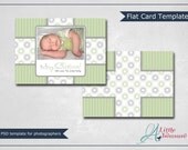 5x7 Christmas Card Templates, Holiday Card Templates, Photographer Templates, PSD Template for Photographers - Design 412 Il_170x135
