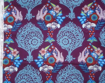 Anna Maria Horner Innocent Crush Loves Me, Loves Me Not grape Free Spirit fabric FQ or more