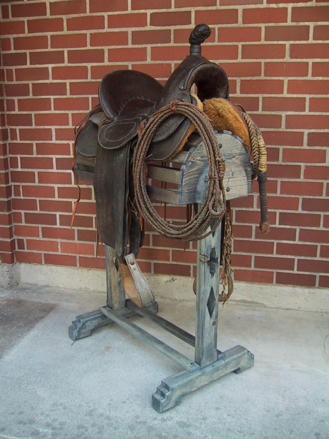 Southwest Style Saddle Stand