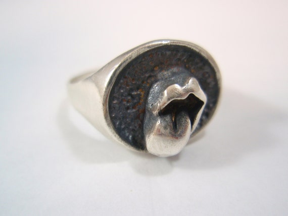 Sterling Silver 925 Rolling Stones Keith Richards Ring