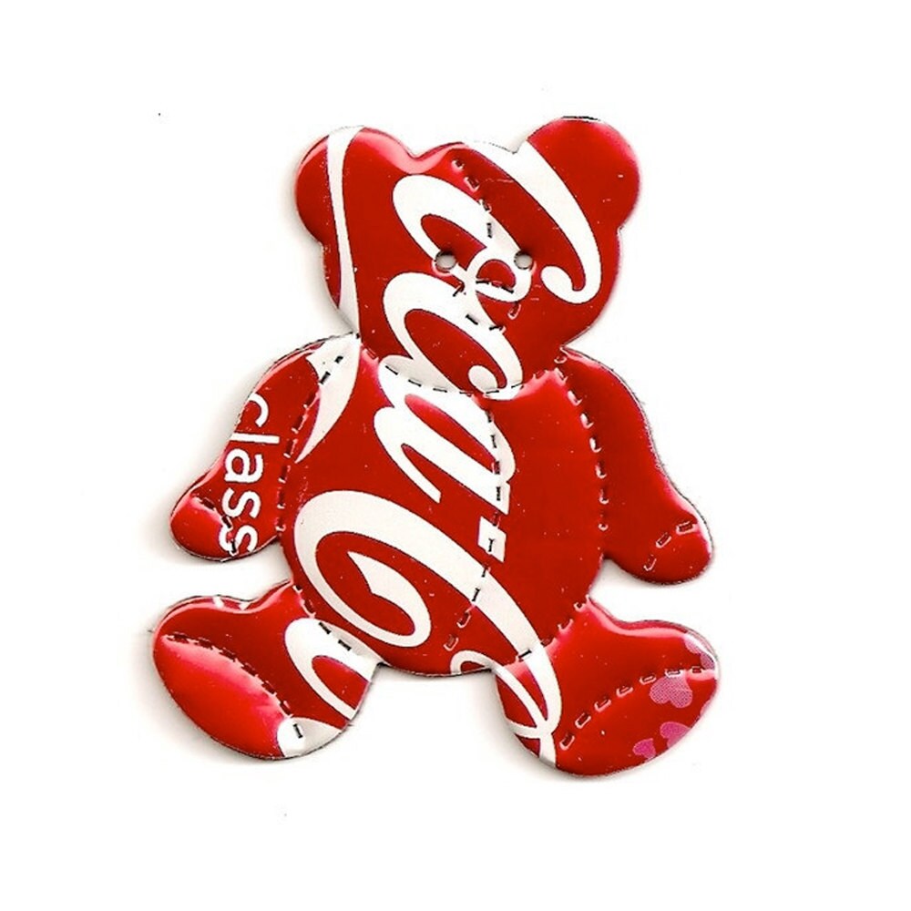 coca cola bear christmas ornament or magnet by cancraftsheaven coca cola bear christmas ornament or magnet by cancraftsheaven