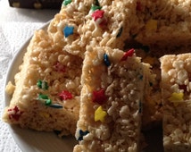 Popular items for rice crispy treats on Etsy