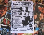 NECRONOMICON 23 UK horror fanzine zine April 2012 retro 80's dead demons films movies
