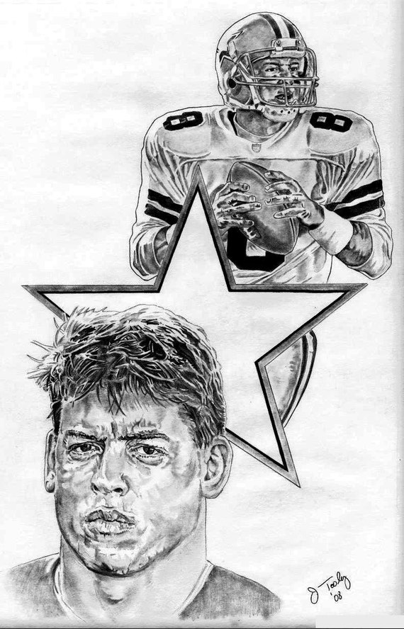 Dallas Cowboys Troy Aikman Poster Art