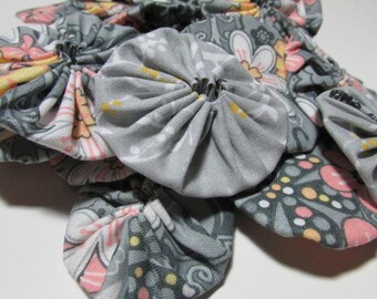 20 Yo Yos - Gray Multi color Mix for crafting