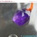AfrICan AMETHYST. Focal Bead TAVERNIER Antique Cut. RoCK CAnDy GeM. African Grape Jelly. 1 pc. 9.92 cts. 15x12.5 mm (AM140)