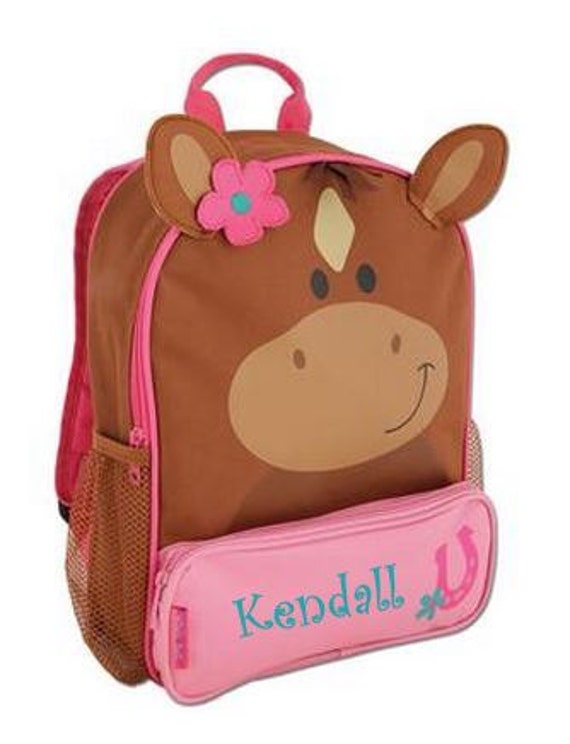 Personalized Stephen Joseph Sidekicks BackpackHorse