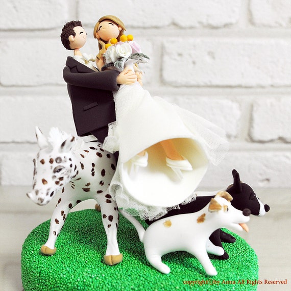 Horseback Riding Cake Topper Horseback Riding Cake Topper