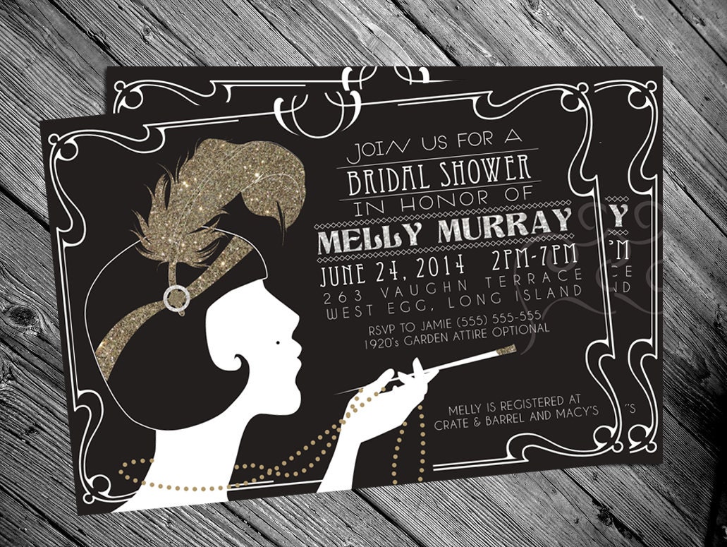 Free 1920S Invitations Templates 1