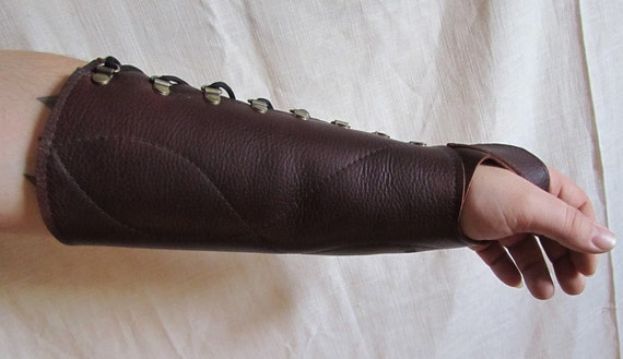 Super Soft Heavy Weight Leather Archery by EarthlyLeatherDesign