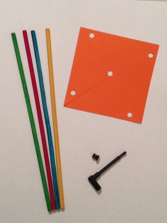 Items similar to Pinwheel Supplies Kit (makes 12 pinwheels) on Etsy