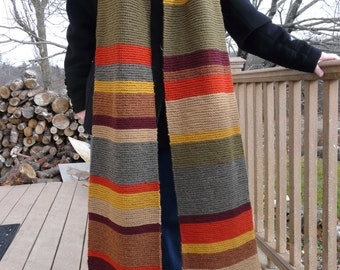Season 12 - Doctor Who Scarf - Premium Wool