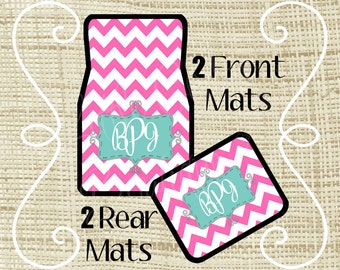 Chevron Car Floor Mats Chevron Car Floor Mats