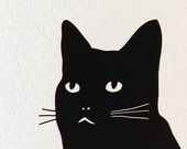 Cat Wall Decal Fabi, 12,6'' x 11,8'' Cat Wall Decal Fabi, 12,6'' x 11,8''