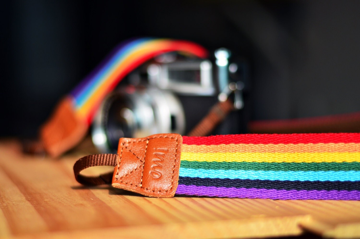 Rainbow Camera Strap