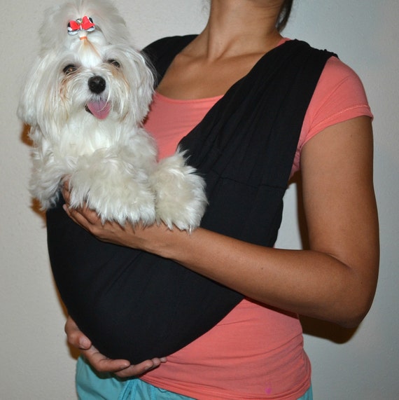 Pug Puppy Dog Sling X style double cross Pet