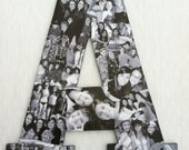 Custom Photo Collage letter - Girlfriend gift - College dorm room decor - Wedding Custom Photo Collage letter - Girlfriend gift - College dorm room decor - Wedding
