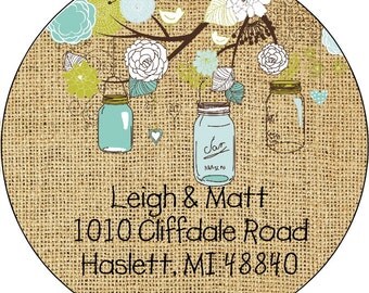 Return Address Labels Stickers, Return Address Labels, Return Address Sticker, Family Return Address Sticker, Custom Return Address