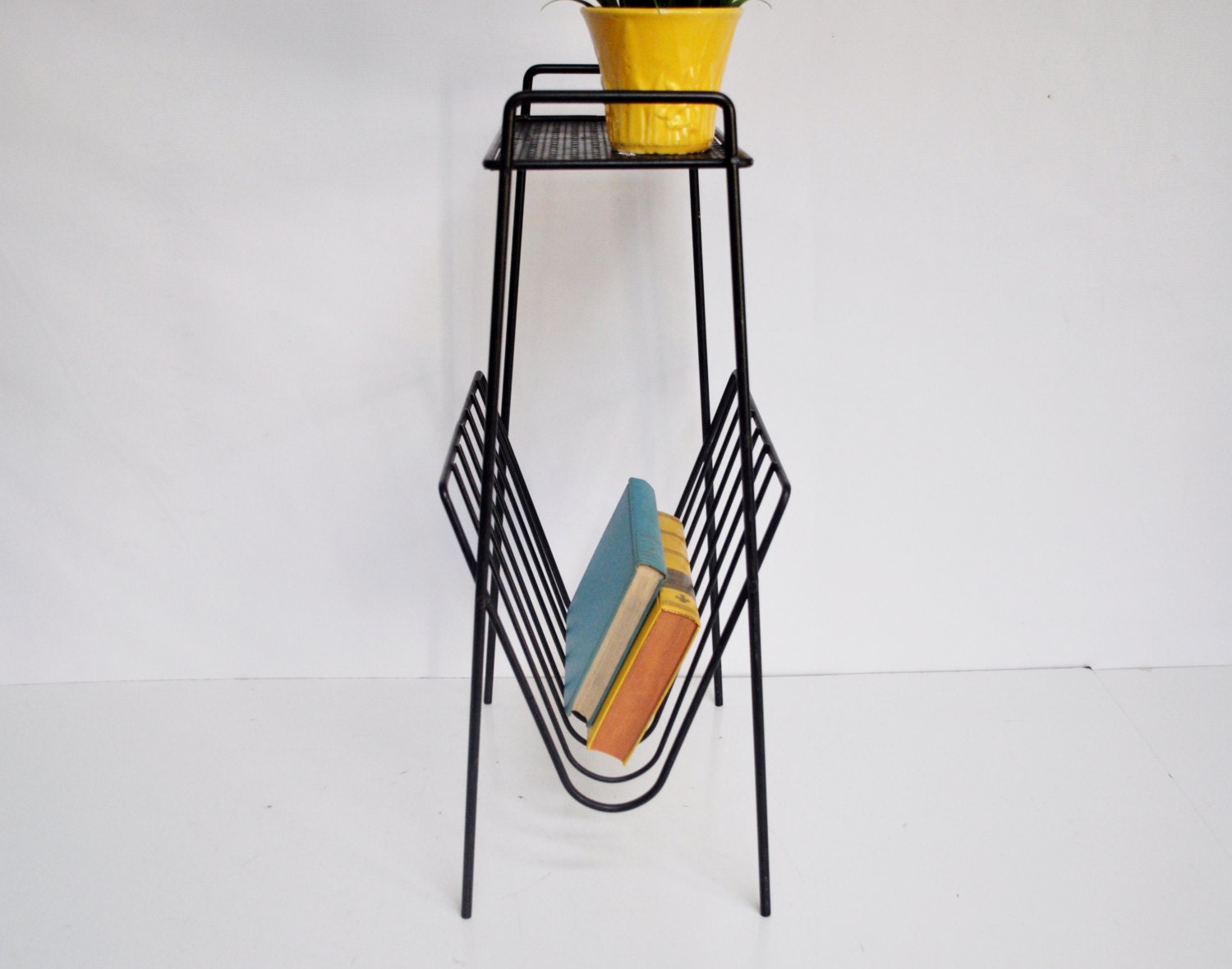 MidCentury Wire Magazine Rack or Shelf