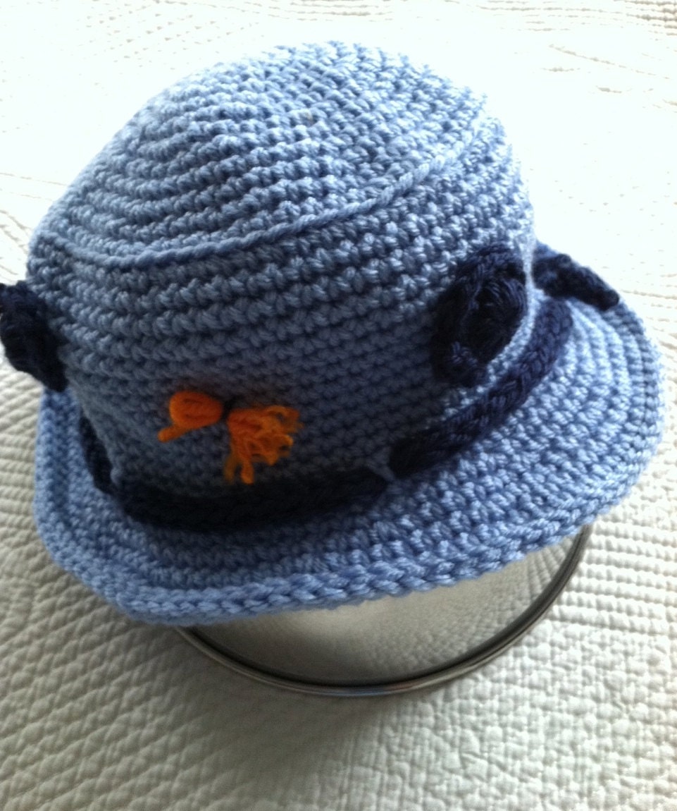 Crochet Baby Hat Child Hat Child Fishing Hat Baby Fishing
