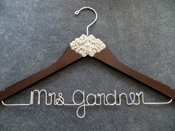 Personalized Wedding Dress Hanger Canada 10