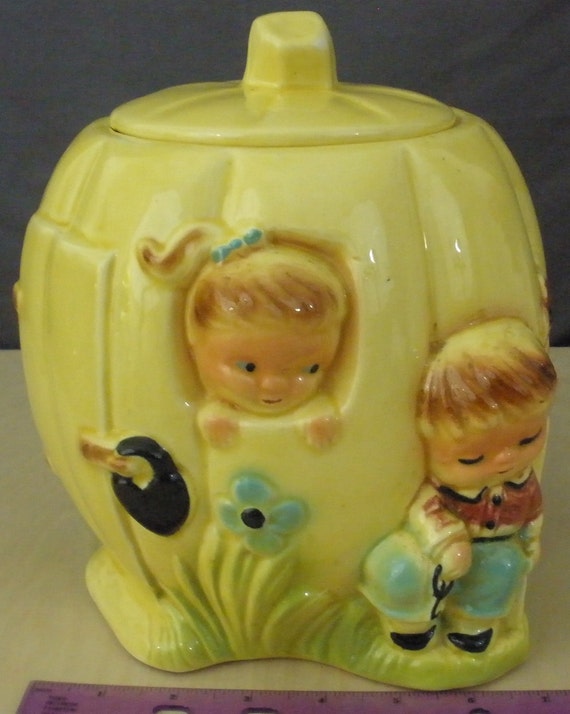 Peter Pumpkin-Eater Cookie Jar