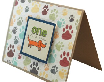 Thank you Pet sitting, Dog sitting Card, Thank you card dog