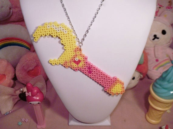 Sailor Moon Crescent Wand Necklace