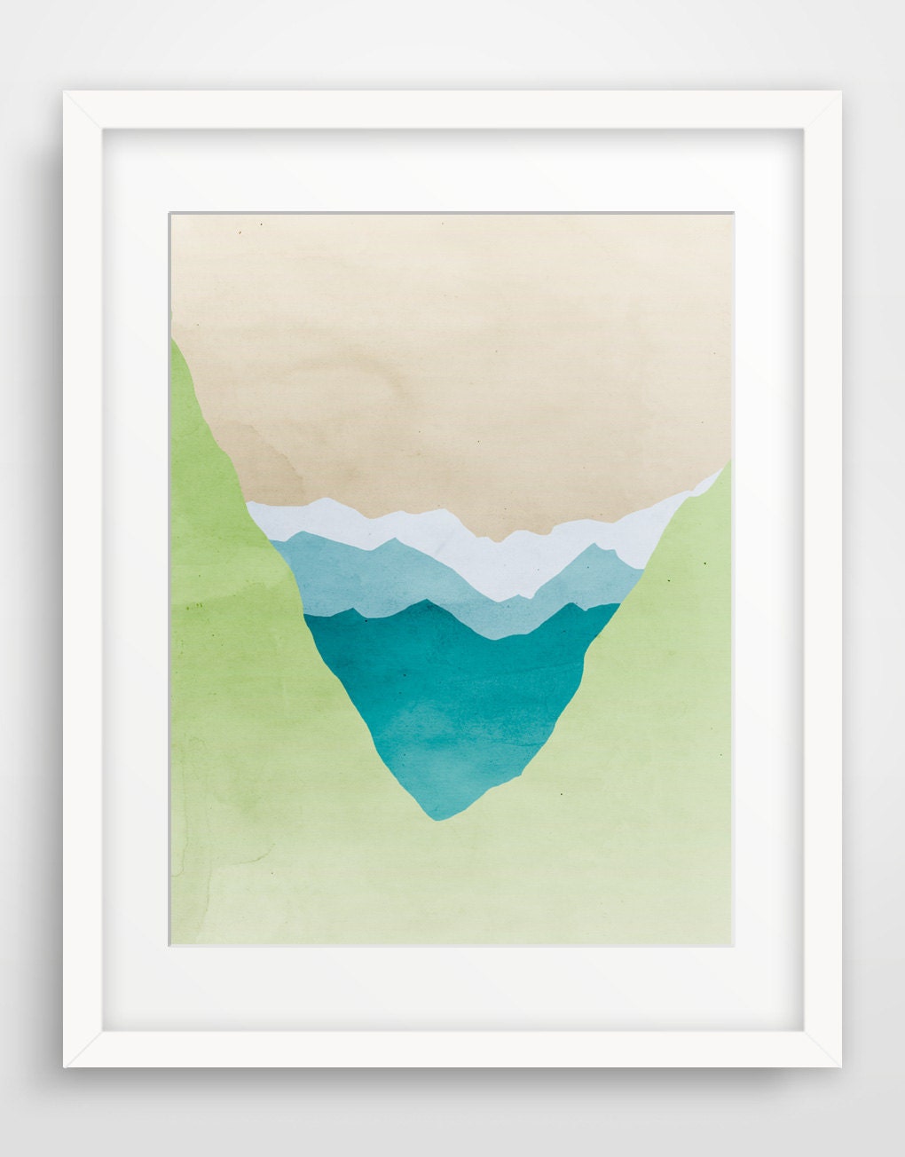 Nature Wall Art Large Art Print Abstract Landscape Art