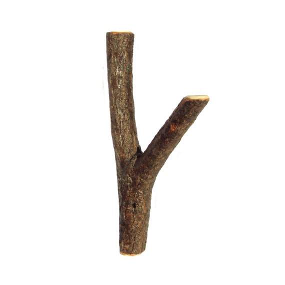 Tree Branch Hook Branch Hook Tree Hook Branch by WoodstockBoutique